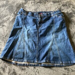 Maternity Denim Skirt